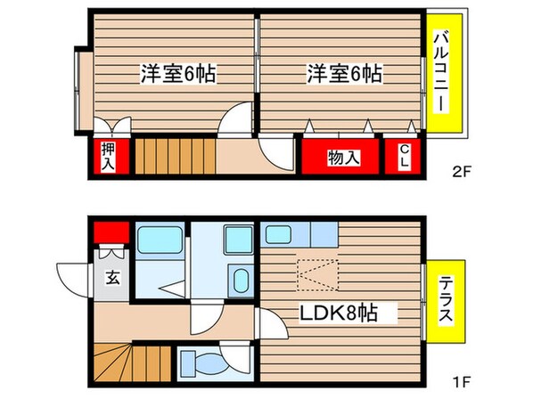 サニーヒル日進の物件間取画像